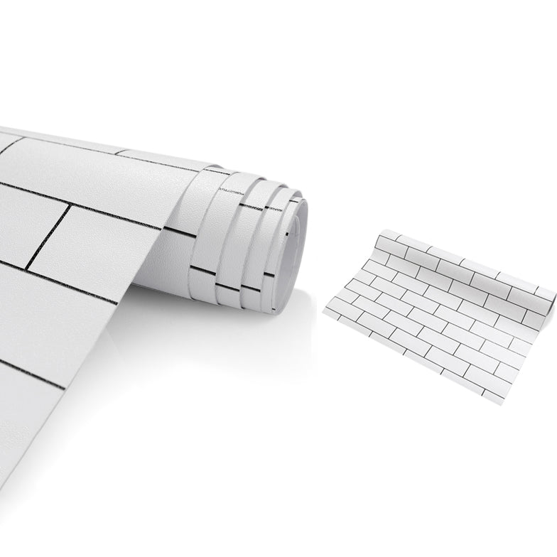 Lisslune | PVC waterproof mosaic tile for bathroom splash protection scratch-resistant