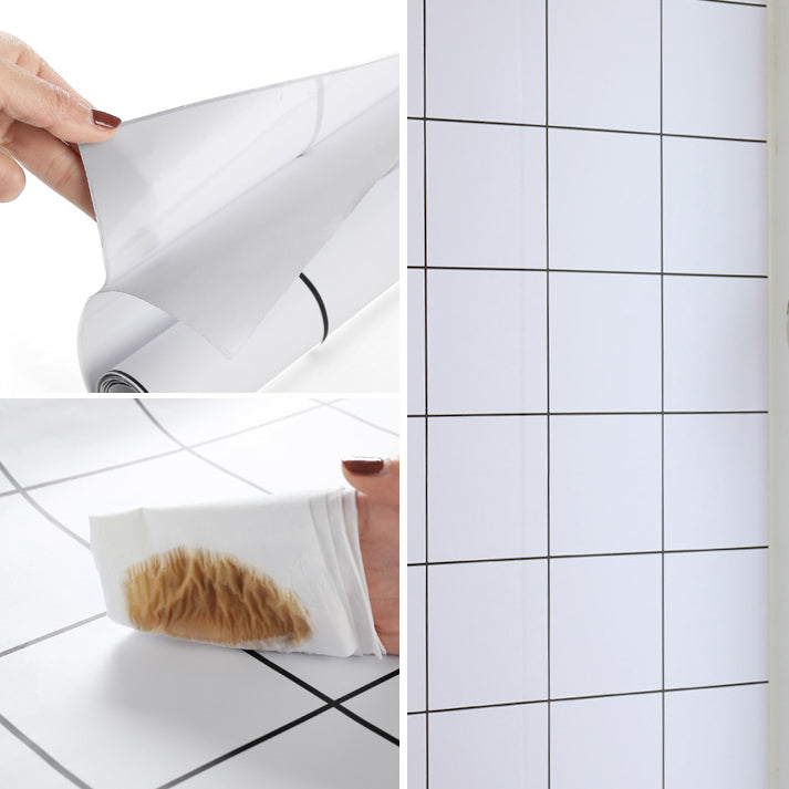 Lisslune | PVC waterproof mosaic tile for bathroom splash protection scratch-resistant