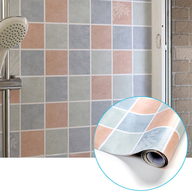Lisslune | PVC waterproof mosaic tile for bathroom splash protection scratch-resistant