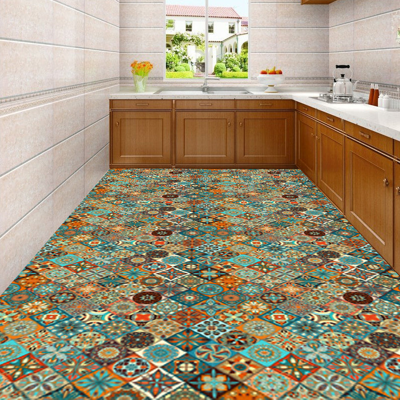 Lisslune | PVC Mold Resistant Floor Tile for Kitchen Backsplash Scratch Resistant
