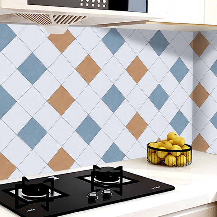Lisslune | Modern waterproof PVC mosaic tile for kitchen backsplash scratch-resistant