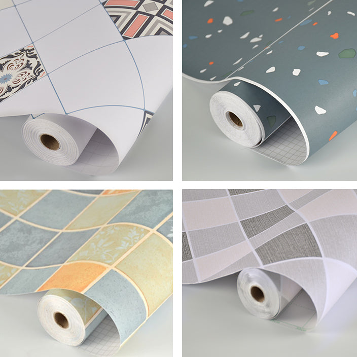 Lisslune | Modern waterproof PVC mosaic tile for kitchen backsplash scratch-resistant
