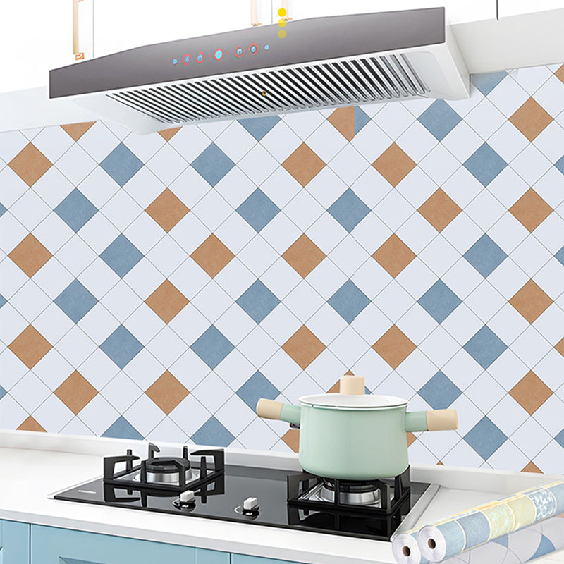Lisslune | Modern waterproof PVC mosaic tile for kitchen backsplash scratch-resistant