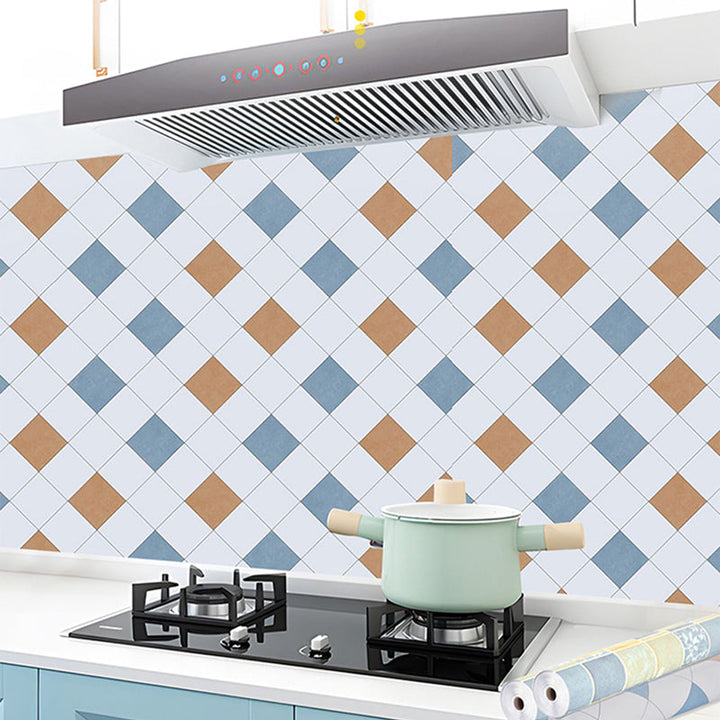 Lisslune | Modern waterproof PVC mosaic tile for kitchen backsplash scratch-resistant