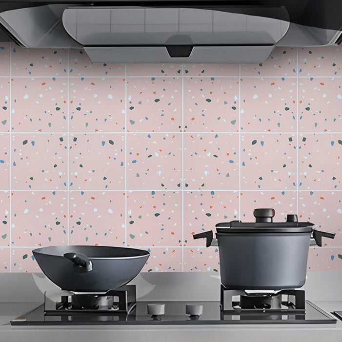 Lisslune | Modern waterproof PVC mosaic tile for kitchen backsplash scratch-resistant