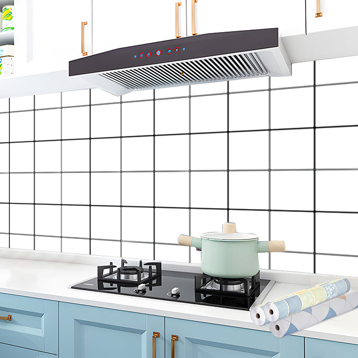 Lisslune | Modern waterproof PVC mosaic tile for kitchen backsplash scratch-resistant