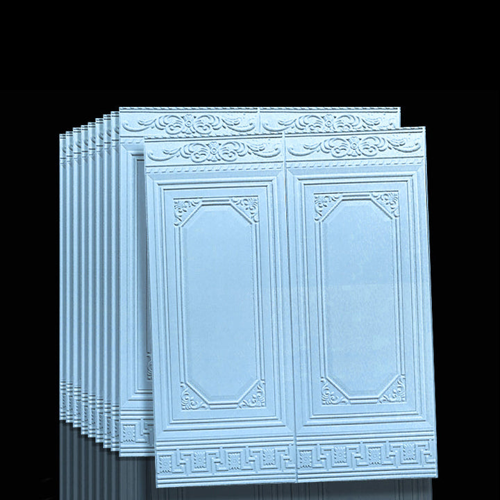 Lisslune | Contemporary waterproof 3D wall panel veneer for peeling and sticking for interior walls