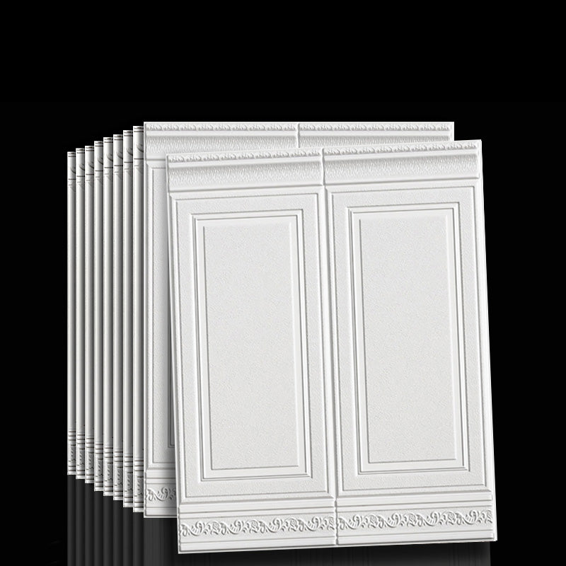Lisslune | Contemporary waterproof 3D wall panel veneer for peeling and sticking for interior walls