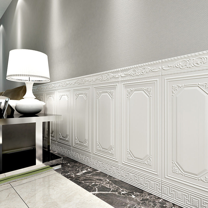 Lisslune | Glam Scratch Resistance Wainscoting 3D Peel and Stick Interior Wall Panel