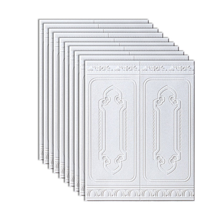 Lisslune | Glam Scratch Resistance Wainscoting 3D Peel and Stick Interior Wall Panel