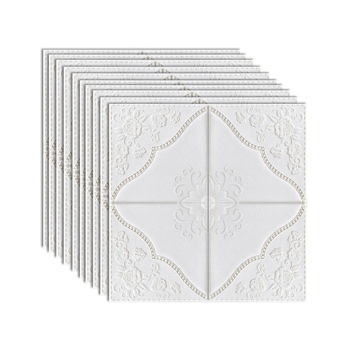 Lisslune | Glam Scratch Resistance Wainscoting 3D Peel and Stick Interior Wall Panel