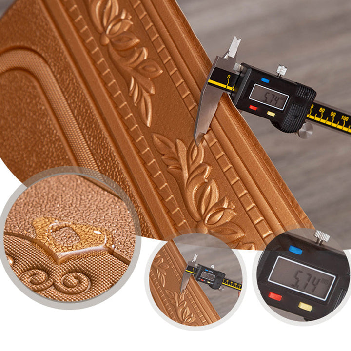 Lisslune | Glam Scratch Resistance Wainscoting 3D Peel and Stick Interior Wall Panel