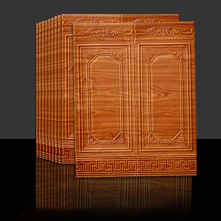 Lisslune | Glam Scratch Resistance Wainscoting 3D Peel and Stick Interior Wall Panel