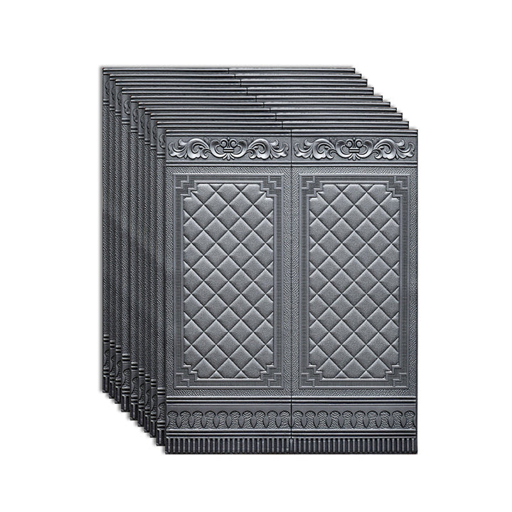 Lisslune | Glam Scratch Resistance Wainscoting 3D Peel and Stick Interior Wall Panel