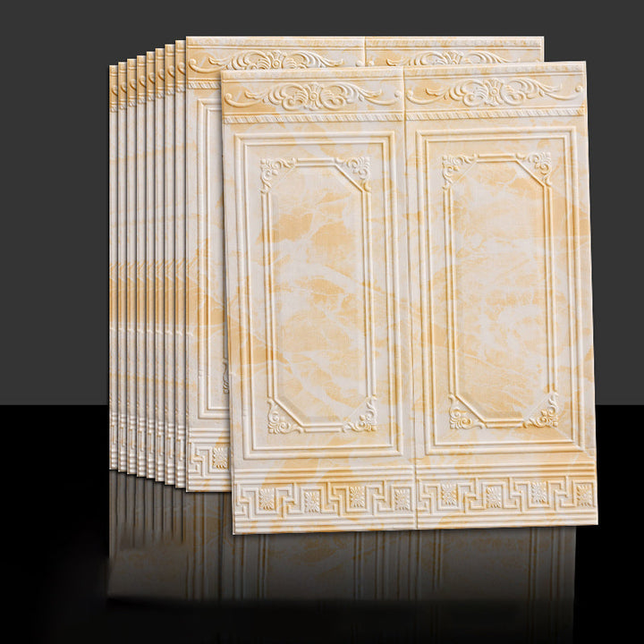 Lisslune | Glam Scratch Resistance Wainscoting 3D Peel and Stick Interior Wall Panel
