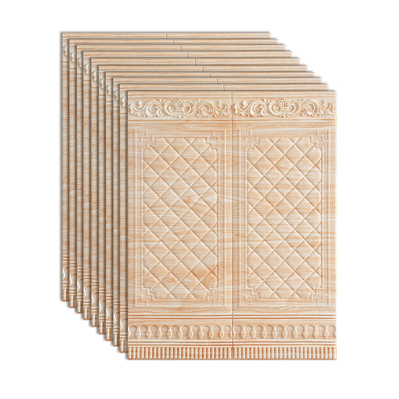 Lisslune | Glam Scratch Resistance Wainscoting 3D Peel and Stick Interior Wall Panel