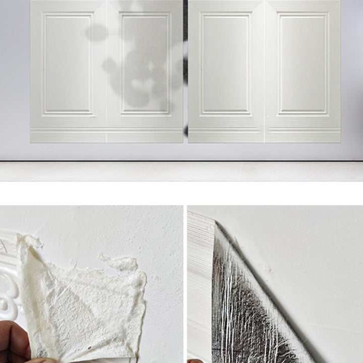 Lisslune | Scratch resistance 3D wall covering Waterproof peel and stick interior wall panel
