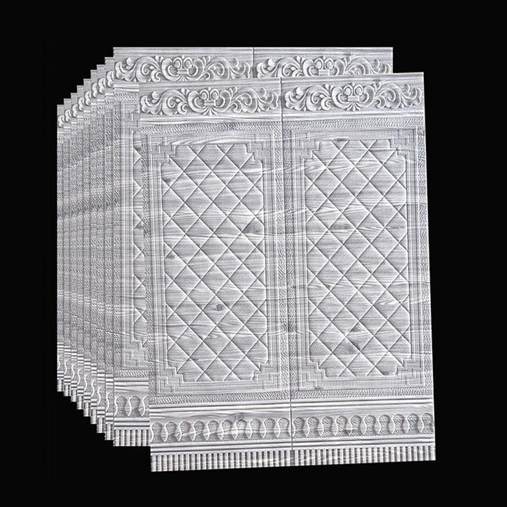 Lisslune | Modern 3D Wall Panel Waterproof Peel and Stick Interior Wall Panel