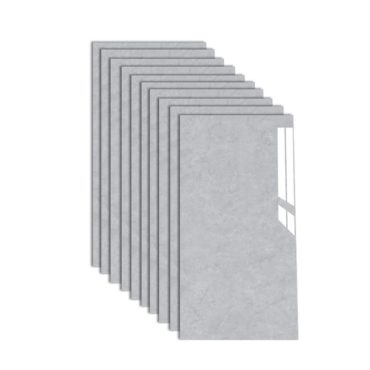 Lisslune | Polished waterproof marbled sheet back panel peel and stick interior insert