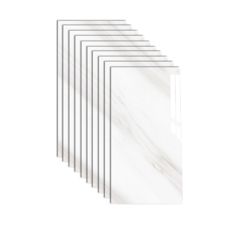 Lisslune | Polished waterproof marbled sheet back panel peel and stick interior insert