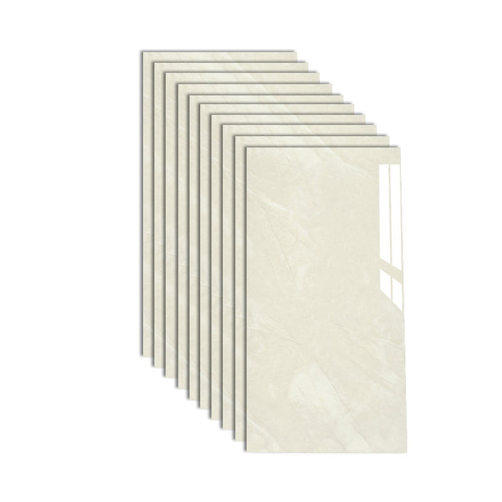 Lisslune | Polished waterproof marbled sheet back panel peel and stick interior insert