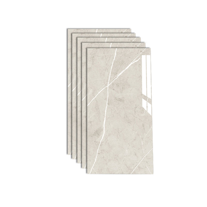 Lisslune | Polished waterproof marbled sheet back panel peel and stick interior insert