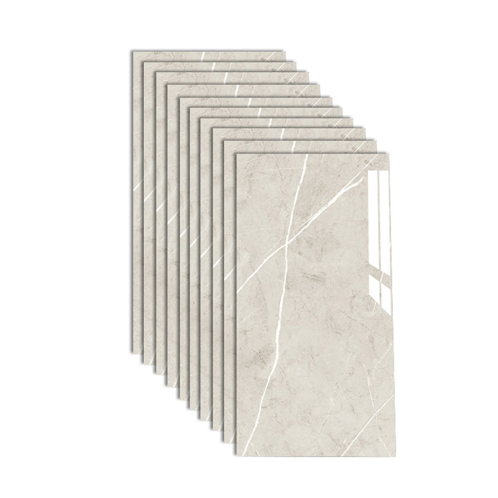 Lisslune | Polished waterproof marbled sheet back panel peel and stick interior insert