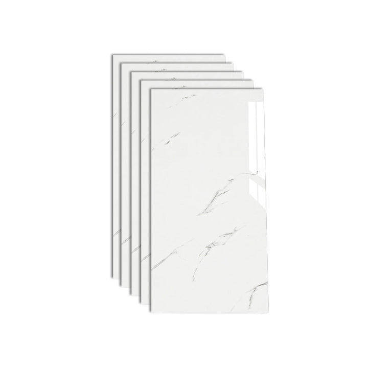 Lisslune | Polished waterproof marbled sheet back panel peel and stick interior insert