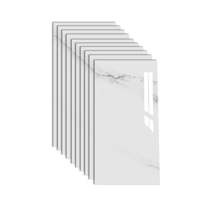 Lisslune | Polished waterproof marbled sheet back panel peel and stick interior insert