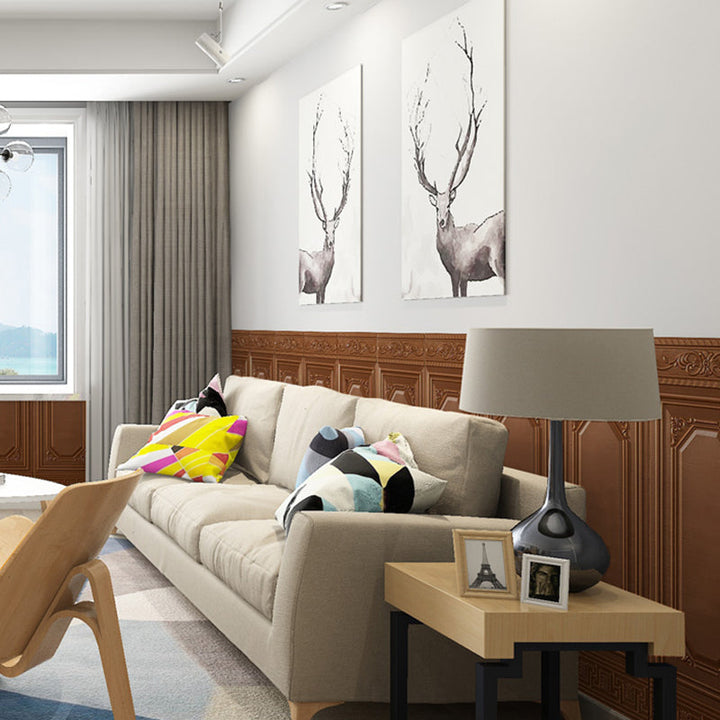 Lisslune | Contemporary waterproof wall cladding peel and stick interior stretch panels