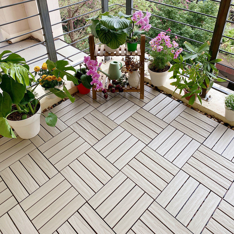 Lisslune | Connectable terrace tiles composite terrace tiles for outdoor use