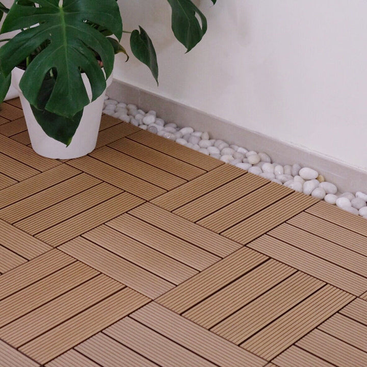 Lisslune | Connectable terrace tiles composite terrace tiles for outdoor use