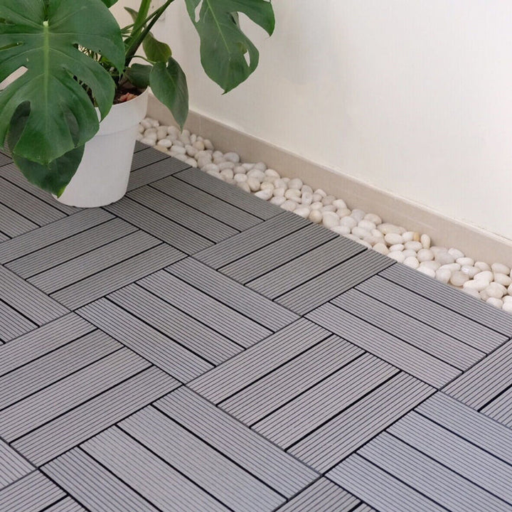 Lisslune | Connectable terrace tiles composite terrace tiles for outdoor use