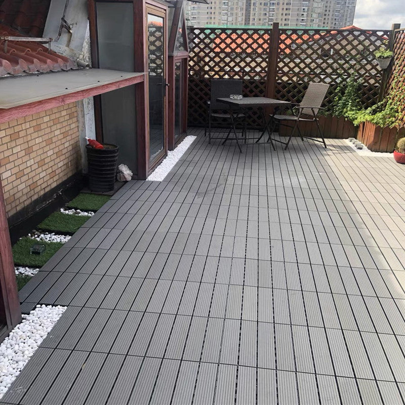Lisslune | Connectable terrace tiles composite terrace tiles for outdoor use