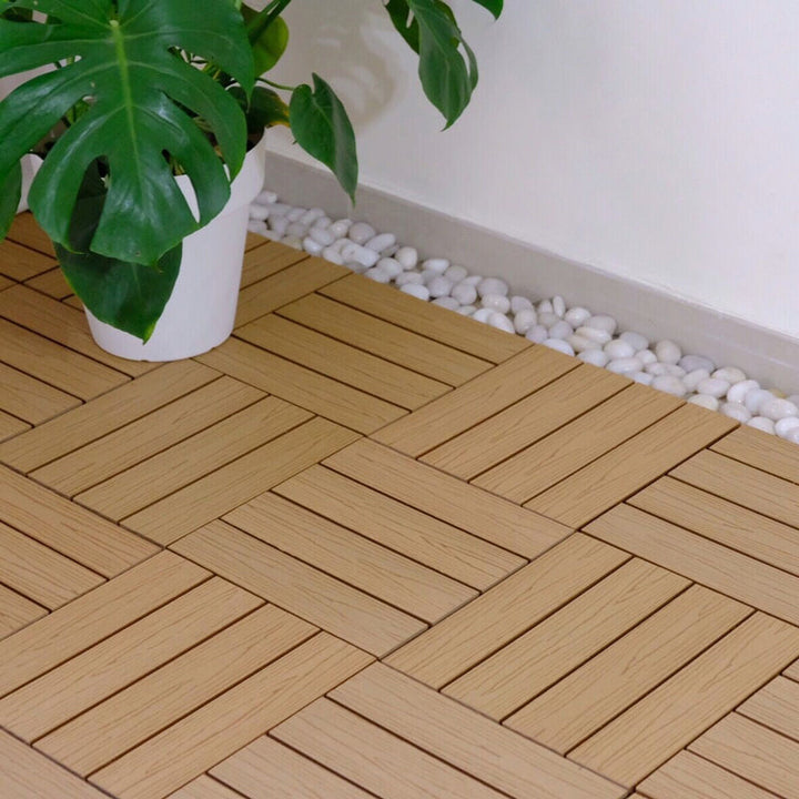 Lisslune | Connectable terrace tiles composite terrace tiles for outdoor use