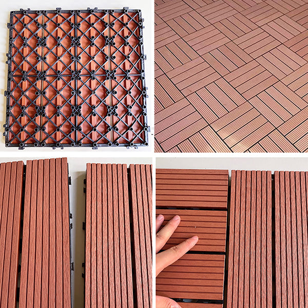 Lisslune | Connectable terrace tiles composite terrace tiles for outdoor use