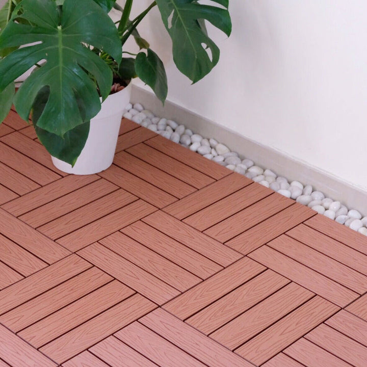Lisslune | Connectable terrace tiles composite terrace tiles for outdoor use