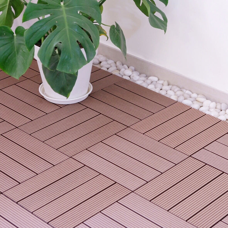 Lisslune | Connectable terrace tiles composite terrace tiles for outdoor use