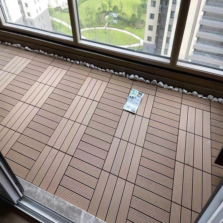 Lisslune | Connectable terrace tiles composite terrace tiles for outdoor use