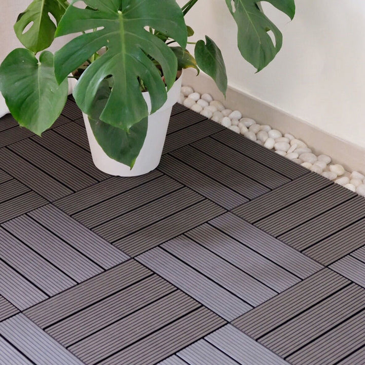 Lisslune | Connectable terrace tiles composite terrace tiles for outdoor use