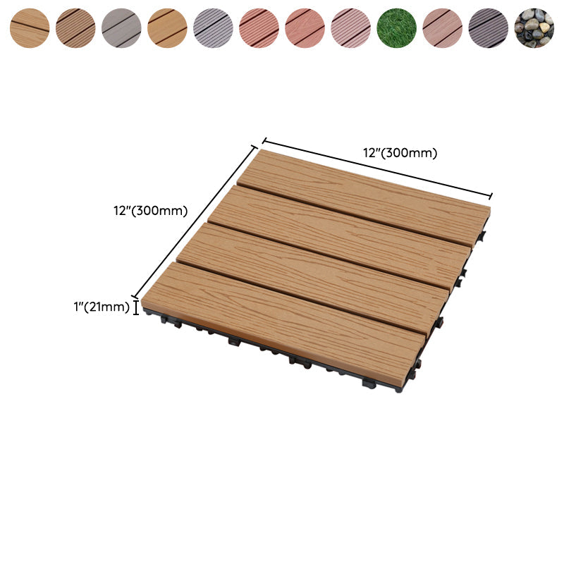 Lisslune | Connectable terrace tiles composite terrace tiles for outdoor use