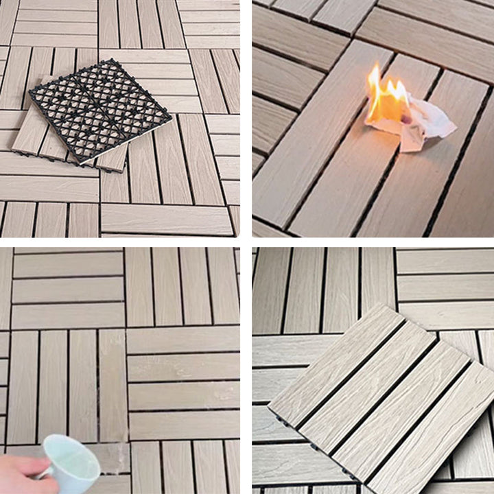 Lisslune | Composite tiles Waterproof tiles for indoor and outdoor use