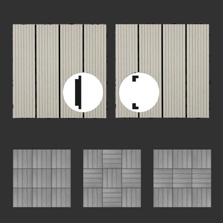Lisslune | Composite tiles Waterproof tiles for indoor and outdoor use