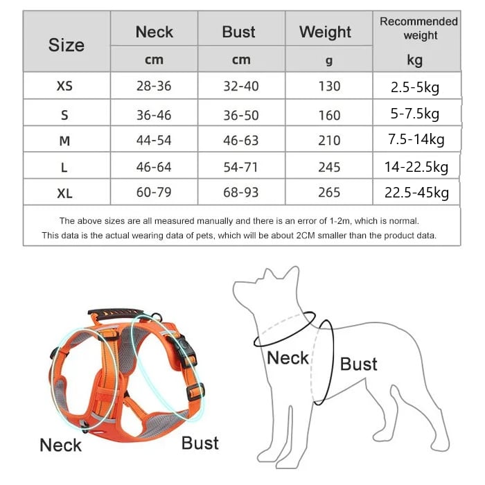 Lisslune | No Pull Dog Harness for Pets