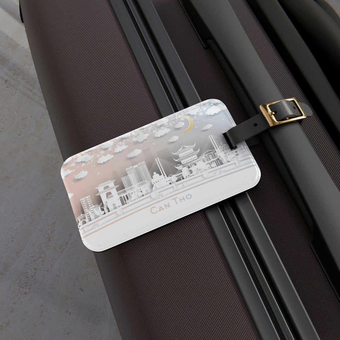 Lisslune | Personalized Luxury Acrylic Luggage Tag Collection: Enhance Your Travel Experience