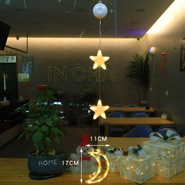 Lisslune | Christmas Window Lighting with Suction Cup