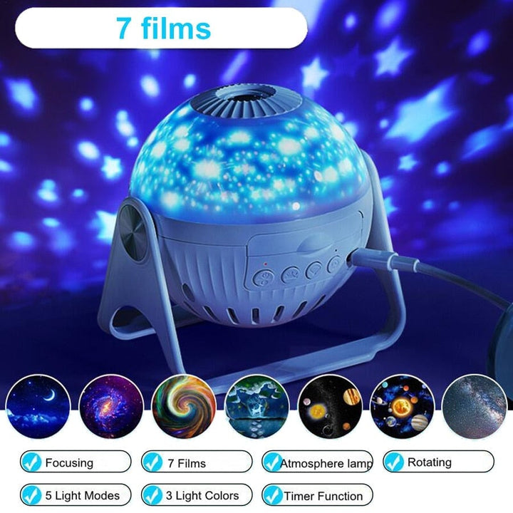Lisslune | 7 In 1 Star Galaxy Projector