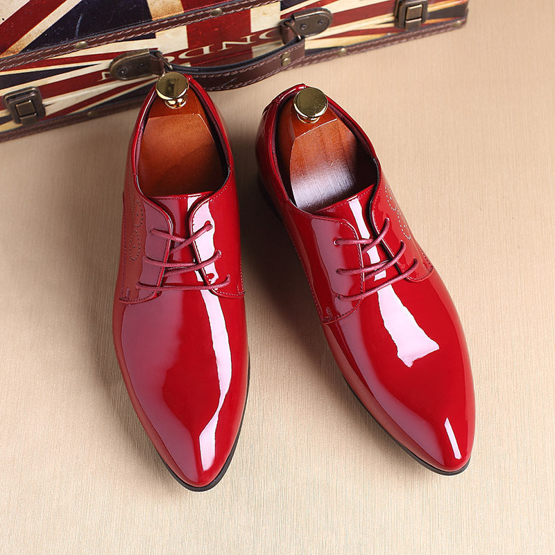 Lisslune | Men's Leather Shoes Men's Business Casual Evening Shoes