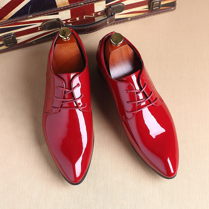 Lisslune | Men's Leather Shoes Men's Business Casual Evening Shoes