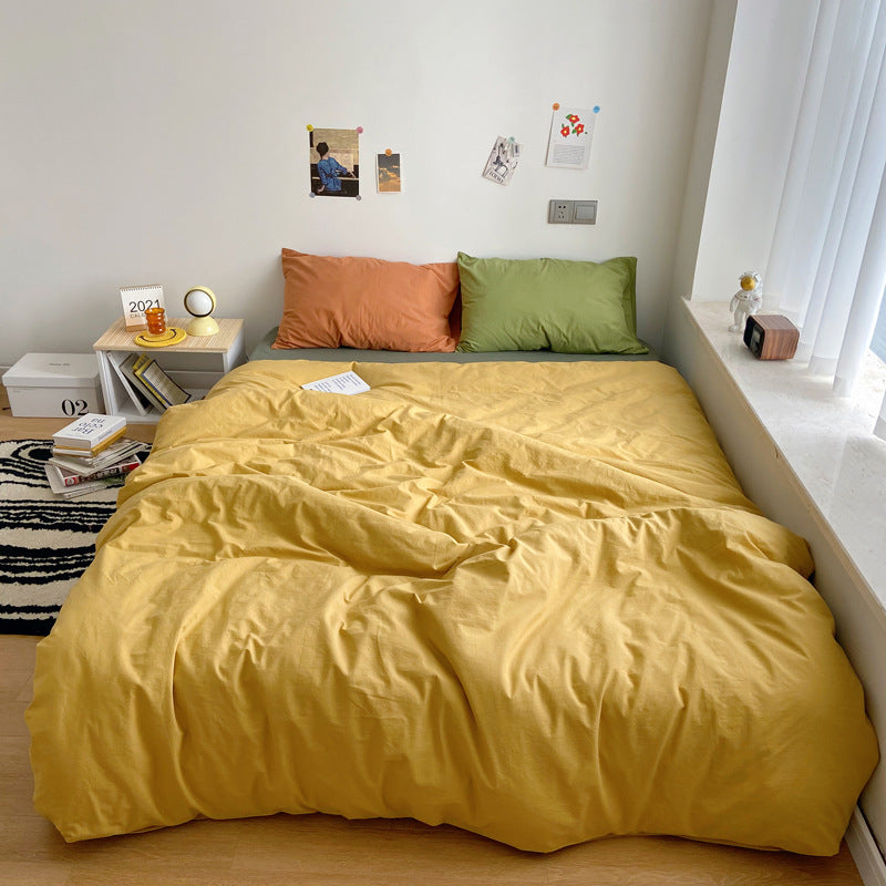 Rynx Earth Tones Color Combination Bedding Set